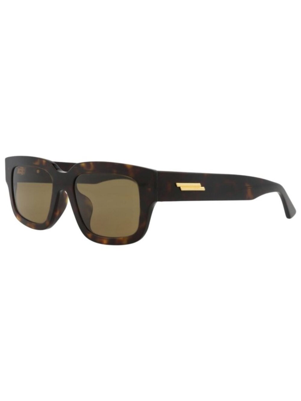New Bottega Veneta Unisex Square/Rectangle Havana Havana Brown Fashion Designer